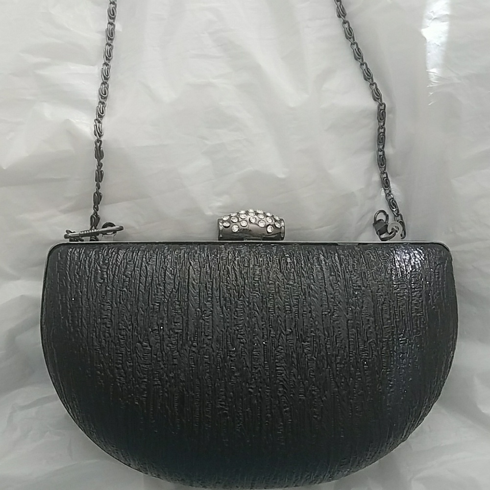 Black and Silver Clutch